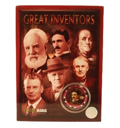 great inventors limited edition poker chips