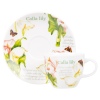 Jodi Cadeau 12pc Calla Lily Espresso Set [3552VZS]