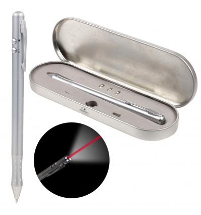 Laserpen & Light w/Metal Case [529601SNS]