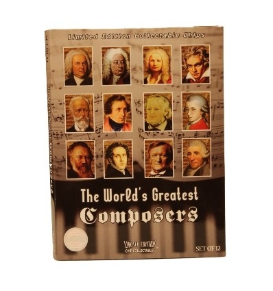 World's Greatest Composers - Limited Edition - Poker Chips