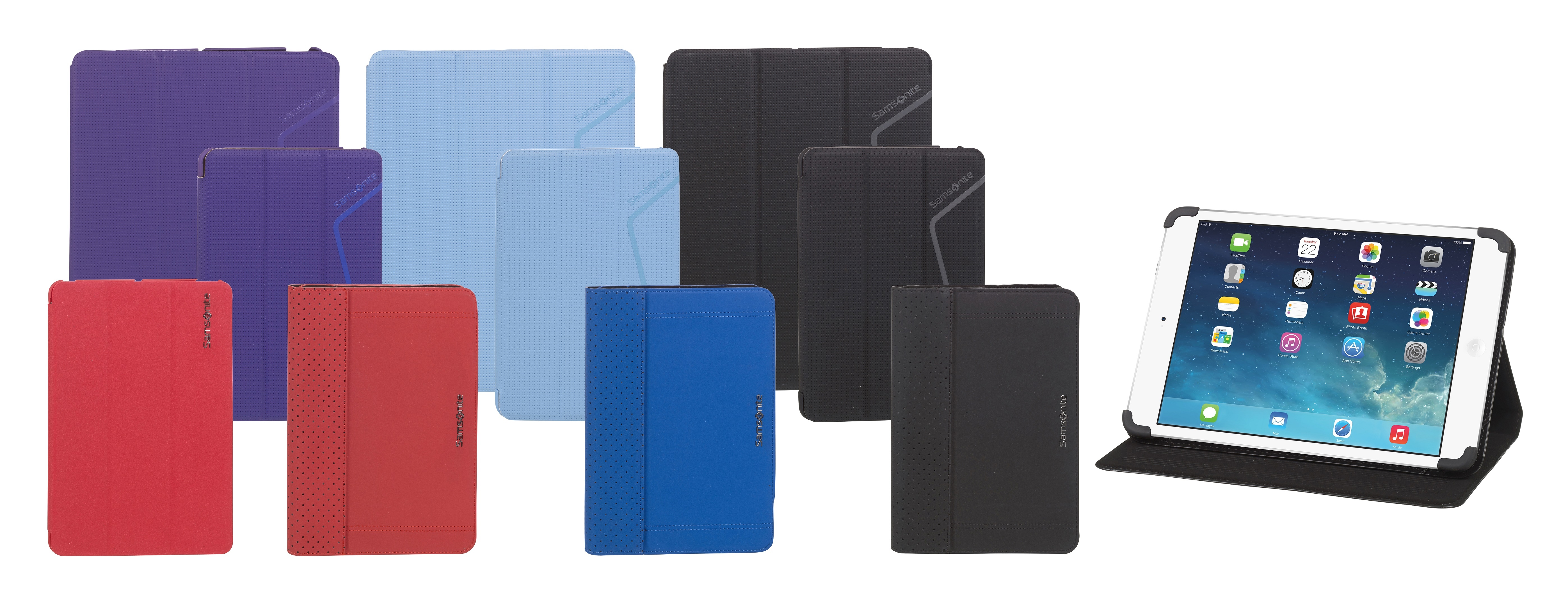Samsonite Ipad Oder Samsung Tablett Hulle Schutzhulle Magnetisch Leder Smart Ebay