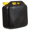 Jerrycan & Pouring Spout 20L Black [008271]