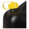 Jerrycan & Pouring Spout 20L Black [008271]