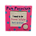 Fantastic Fun Face Flannel - Snow White