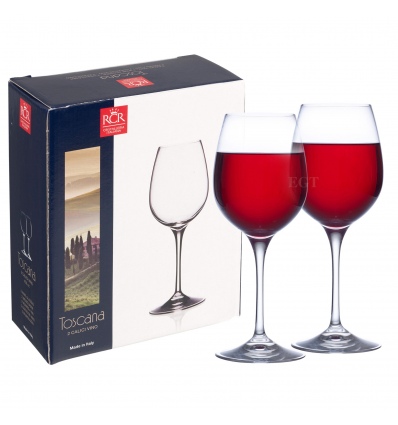 RCR Toscana 2 x Red Wine Glasses [458805]