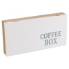 4 Section Wooden Coffee Box [996509]