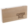 4 Section Wooden Coffee Box [996509]