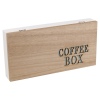 4 Section Wooden Coffee Box [996509]