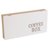 4 Section Wooden Coffee Box [996509]