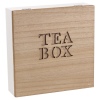 9 Section Wooden Tea Box [996530]