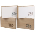 6 Section Wooden Tea Box [996486]