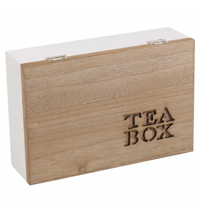 6 Section Wooden Tea Box [996486]