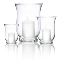 Arti Casa 3pc Glass Hurricane with Candle [517926]