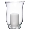 Arti Casa 3pc Glass Hurricane with Candle [517926]
