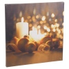 LED Flickering Candle Canvas [336096]