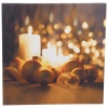 LED Flickering Candle Canvas [336096]