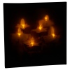 LED Flickering Candle Canvas [336096]