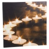 LED Flickering Candle Canvas [336096]