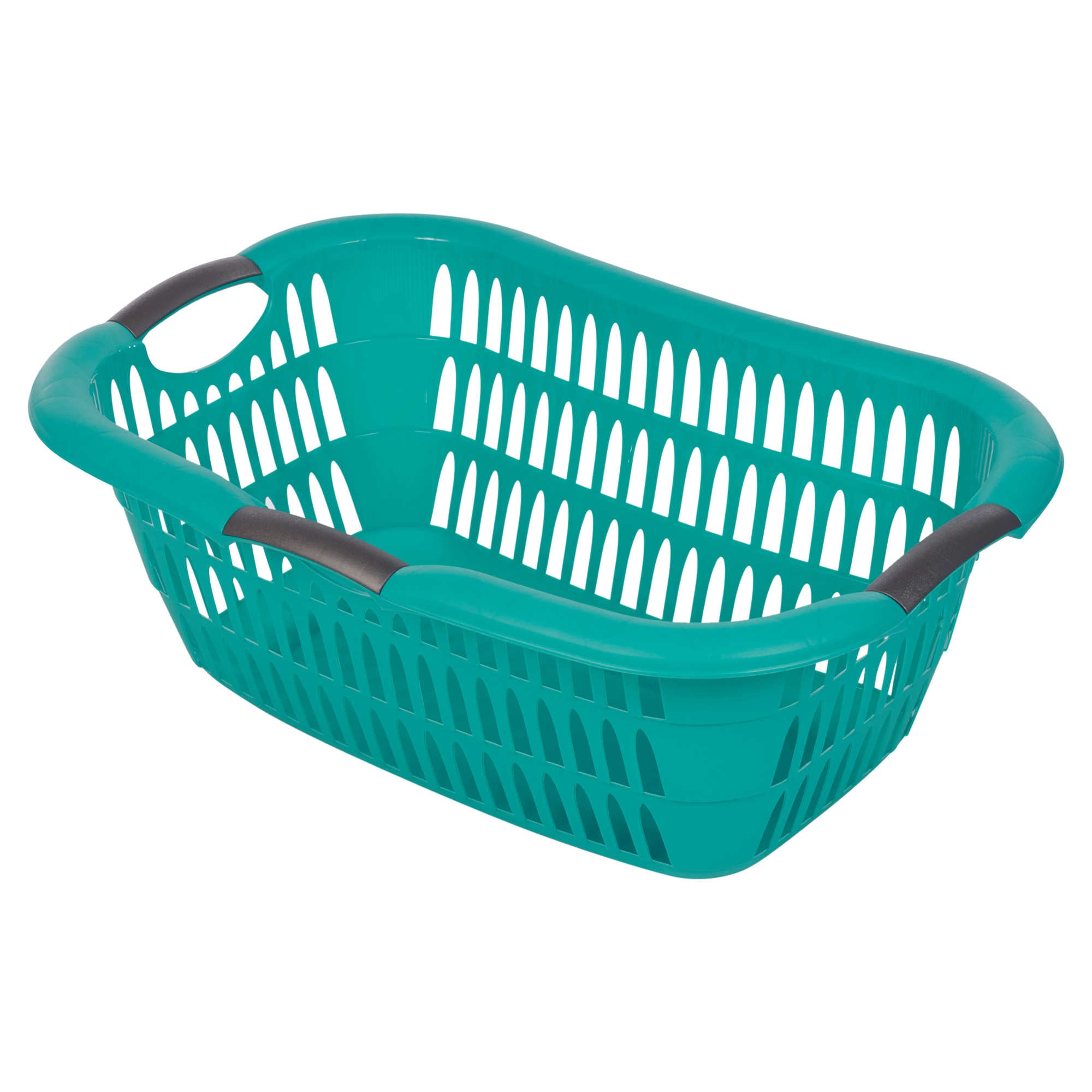 Plastic Hipster Laundry Basket Handles Storage Washing Hamper Bin ...