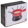 12pc Cheese Fondue Set - Red [320124]