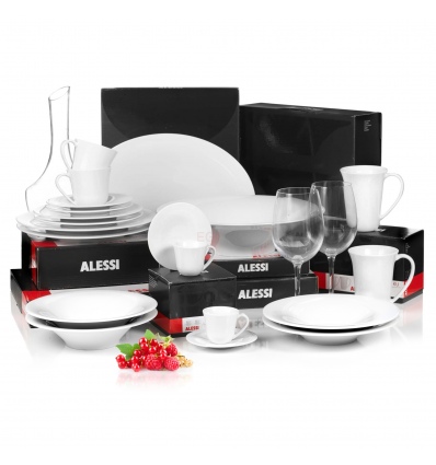 Alessi Ku Tableware Set