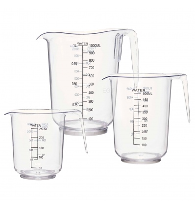 3pc Plastic Measuring Jug [864575] - Easygift Products
