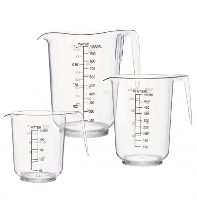 3pc Plastic Measuring Jug [864575]