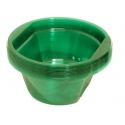 10 Green Soup Disposable Plastic Bowls