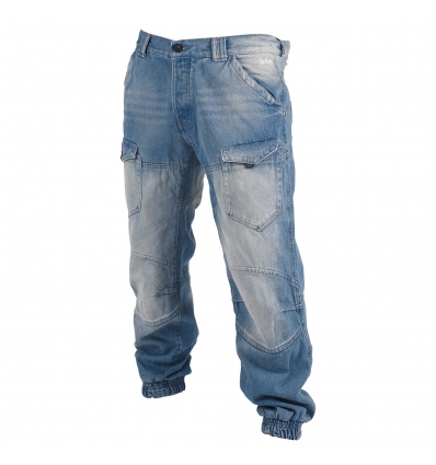 Lee Cooper Jeans - Mens Cuffed, Light Blue [AM8541]