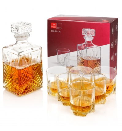 Bormioli Rocco 7 Piece Selecta Whiskey Set [002583]