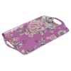 Flower Pattern Serving Tray w/Handles [127304]