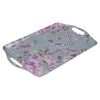 Flower Pattern Serving Tray w/Handles [127274]