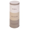 3pc Stacking Tea Coffee Sugar Tins [991733]