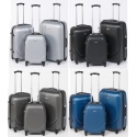 ABS Suitcase Set 20/24/28" [Black]