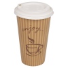 12oz White Hot Cups (100 Pack)