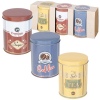 3pc Metal Tea Coffee Sugar Storage Tin [217265]