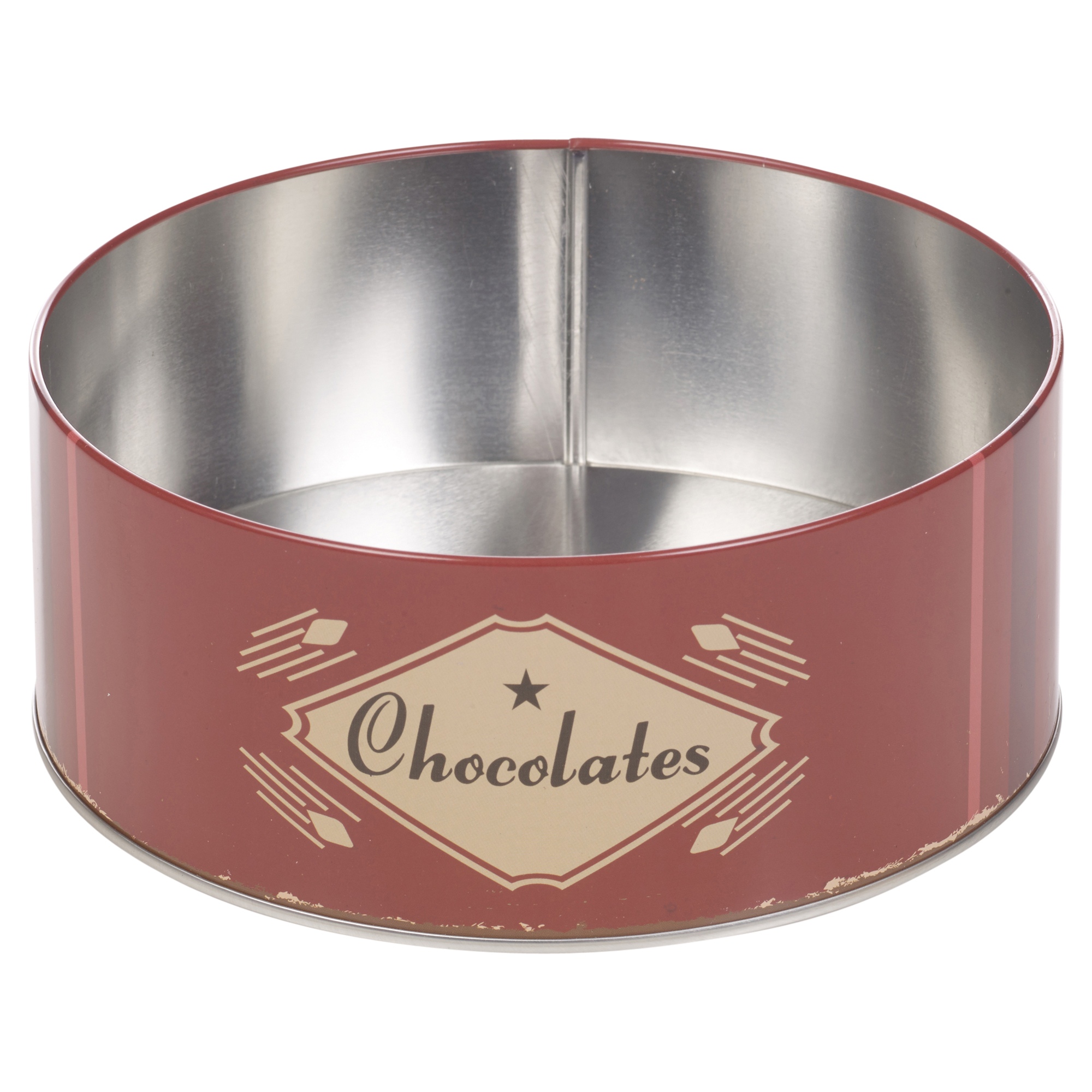 Set Of 3 Metal Round Cookie Tins Dry Food Kitchen Stackable Storage Canister eBay