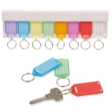 8pc Keyring Tags with Holder [319029]