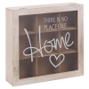 9pt Tea Box 'No Place Like Home' with Glass Lid [955616]