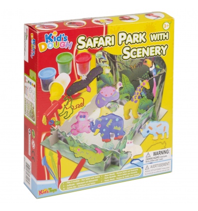 Safari Park With Scenery Dough Set [11624]