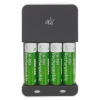 4 x Overnight Battery Charger 2000mAH [166701]