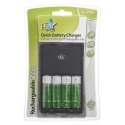 4 x Quick Battery Charger 2300mAH [167258]