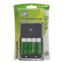 4 x Overnight Battery Charger 2700mAH [167241]