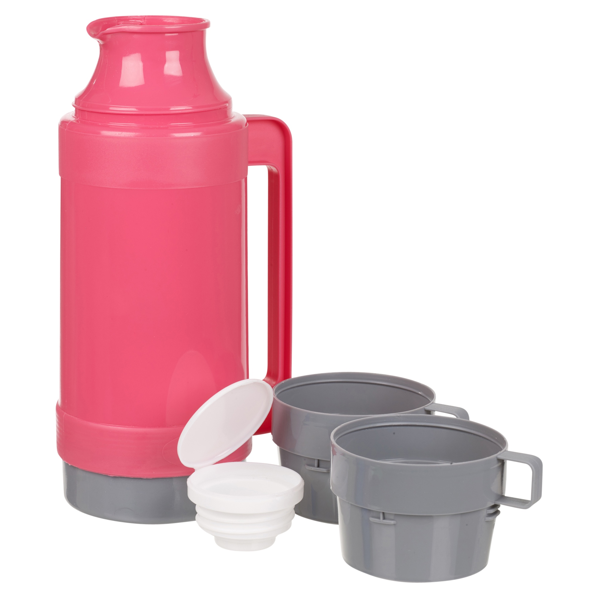 1L Insulated Hot & Cold Drink Food Vacuum Camping Bottle Lunch Flask 2