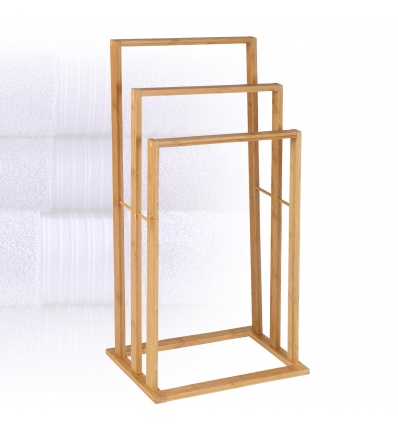 3 Bar Bamboo Towel Rack [859731]