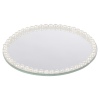 Diamante Trim Mirror Plates