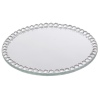 Diamante Trim Mirror Plates