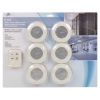 6pcs Multi-function LED Push Light [798622]