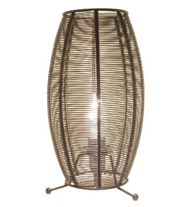 Decorative Wire Candle Table Lamp