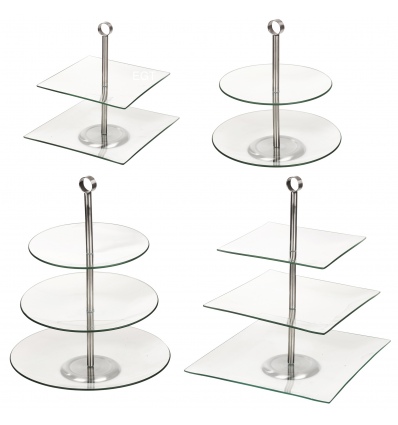 2 Tier Etagere Food Stands [565149]